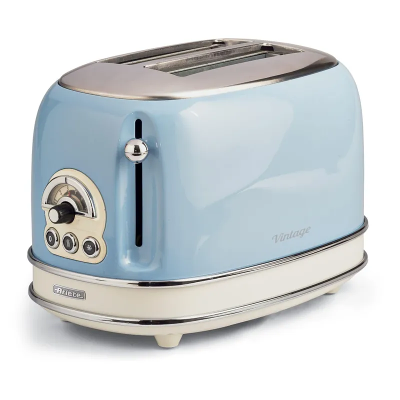 Ariete 155 Design brødrister for 2 skiver med sandwichtenger