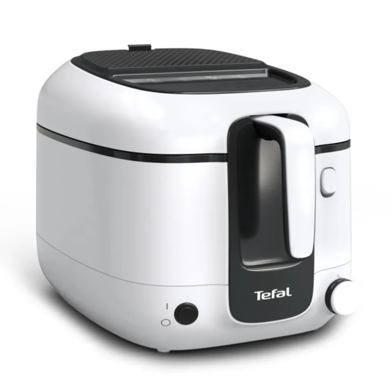 Tefal Super Uno FR3101 Enkeltstående 1800 W Frityrkoker Svart, Hvit
