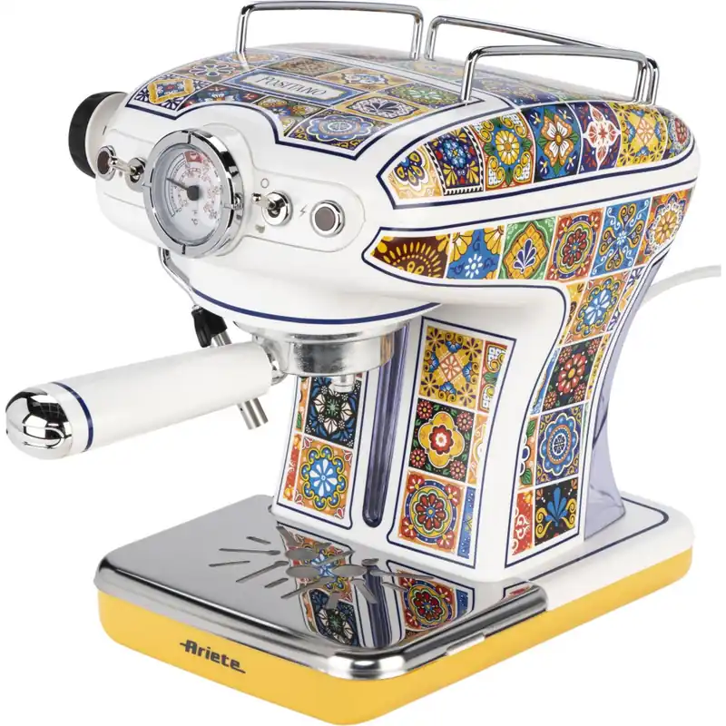 Ariete 1389 Positano kaffemaskin, 850W, Tankkapasitet 0.9L, 1 eller 2