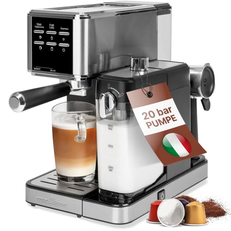 ProfiCook PC-ES-KA 1266 Espressomaskin 1.5 L