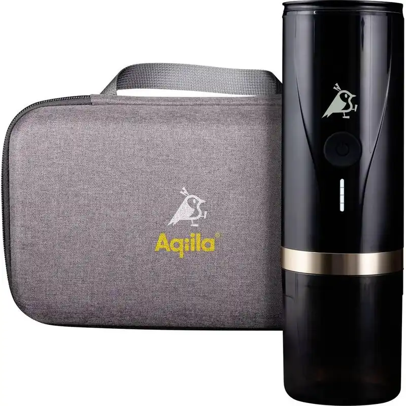 Aqiila Coffeebird AQPM1BK437 Bærbar espressomaskin – svart