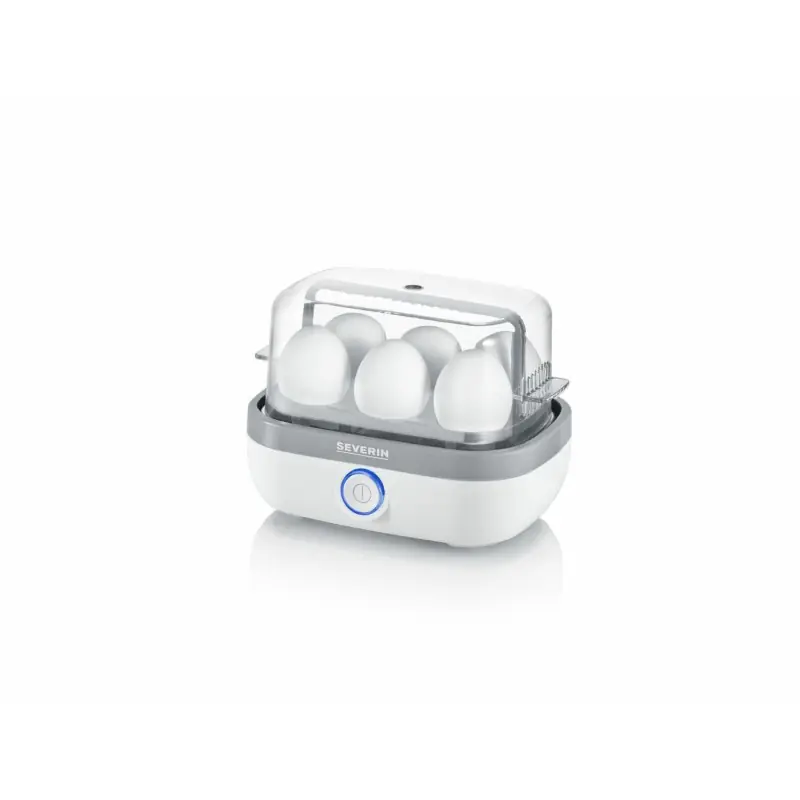 Severin EK 3164 eggekoker 6 egg) 420 W Grå, Hvit - Severin EK