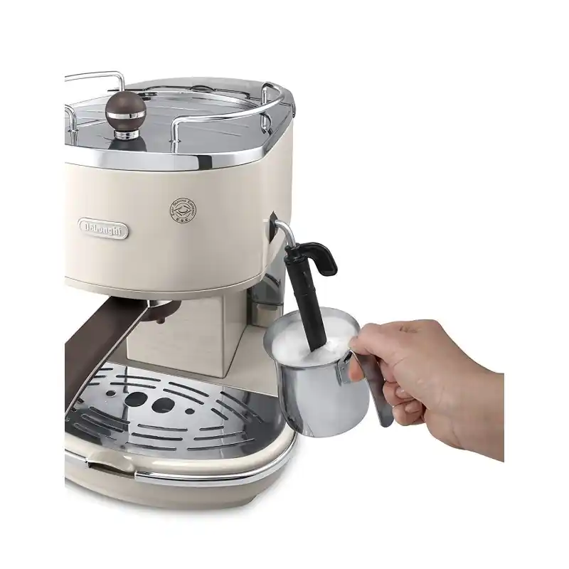 DeLonghi ECOV 311.BG Icona Vintage espressokaffemaskin Creme
