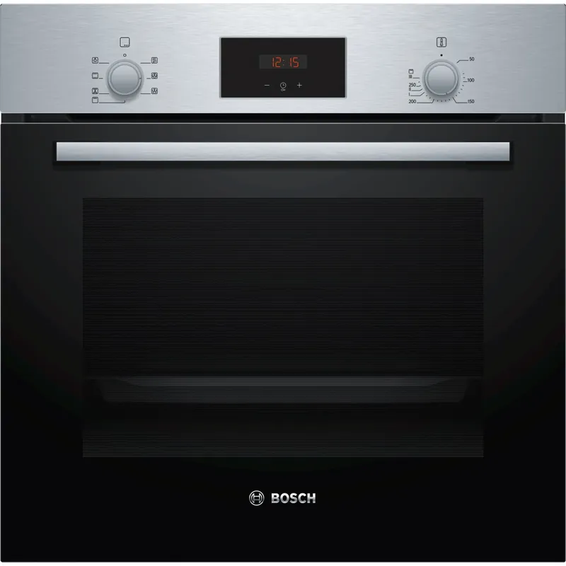 Bosch Serie 2 HBF133BR0 stekeovn 66 L Svart, Rustfritt stål