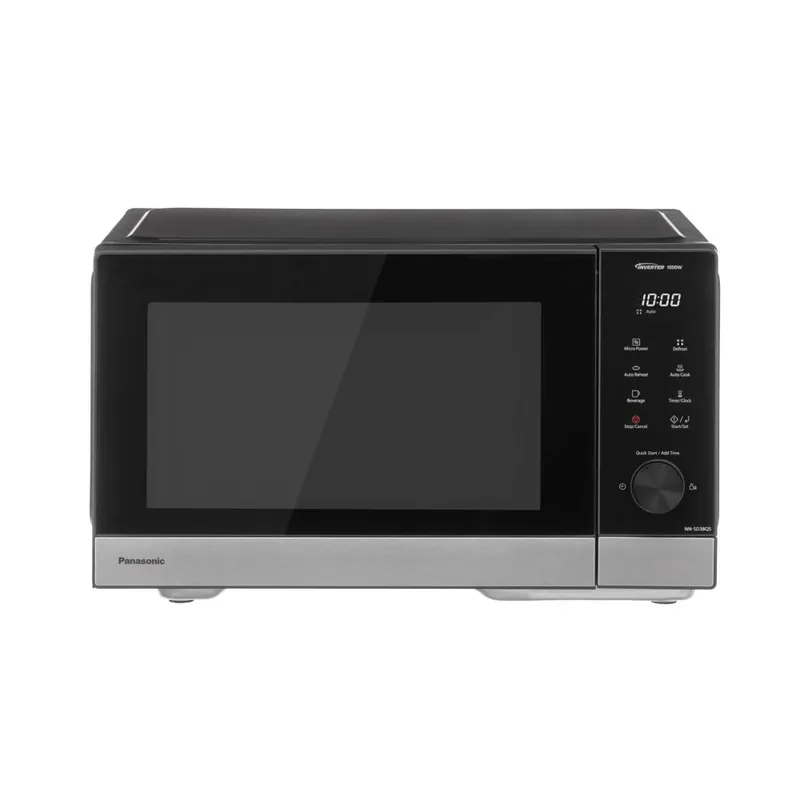 Panasonic NN-SD38QSEPG mikrobølgeovn Svart, rustfritt stål Solo mikrobølgeovn benkeplass 29 L 1000 W