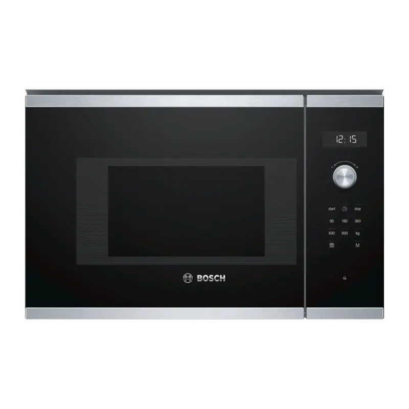 Bosch Serie 6 BFL524MS0 mikrobølgeovn svart, rustfritt stål Solo