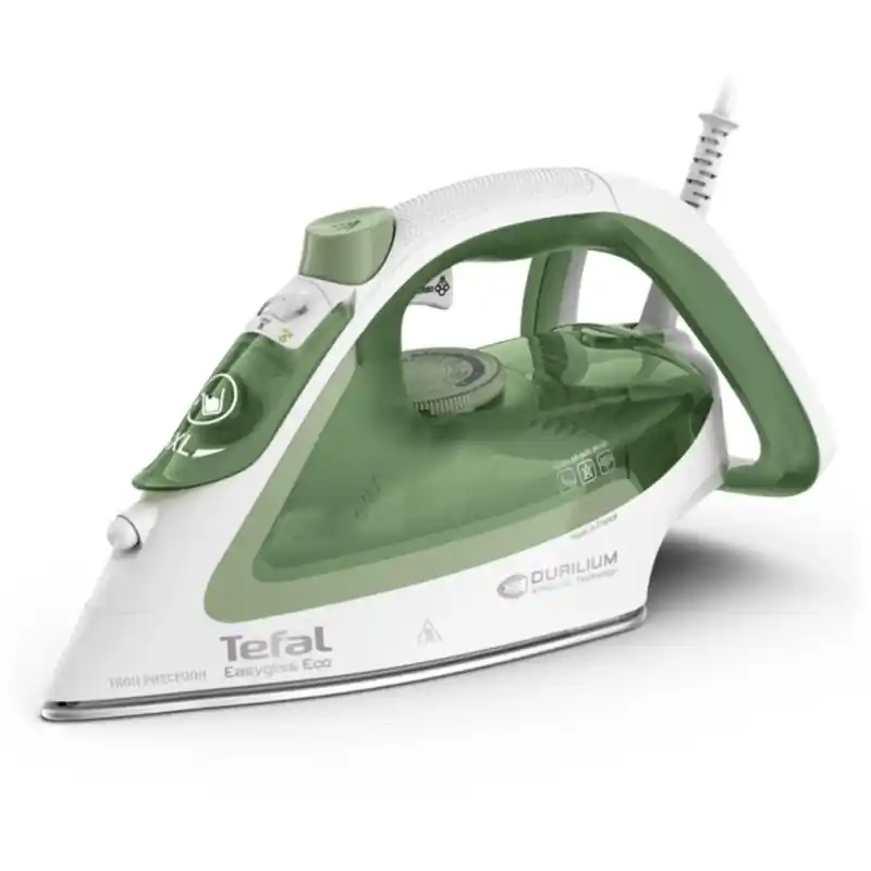 Tefal Easygliss Eco FV5781 Tørr- og dampstrykejern Durilium Airglide
