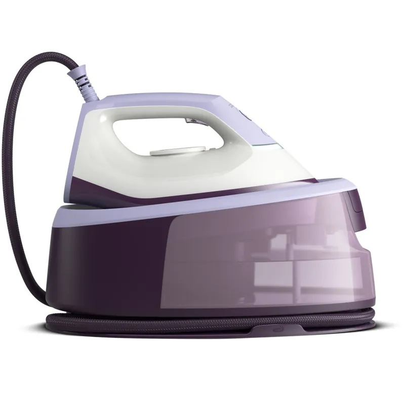 Philips 3000 serie PSG3000/30 dampstrykejernstasjon 2400 W 1.4 L Keramisk såle Lilla, Hvit