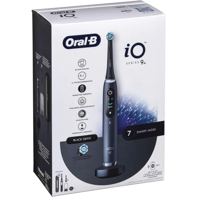Oral-B iO Series 9N Voksen Vibrerende tannbørste Svart