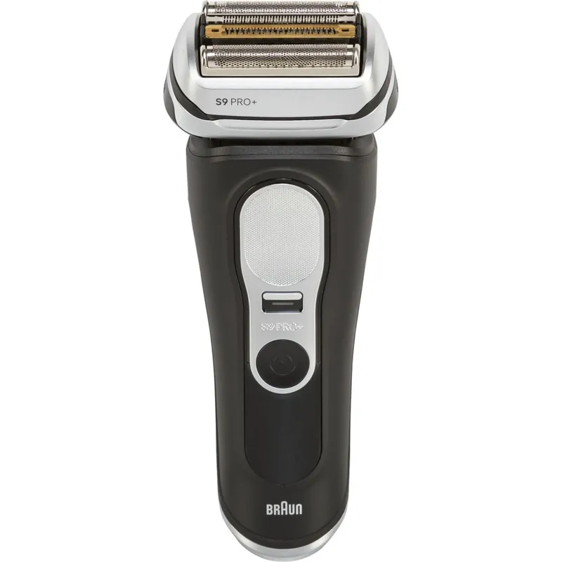 Braun Series 9 Pro+ 9660CC Foliebarbermaskin Trimmer Svart, Sølv