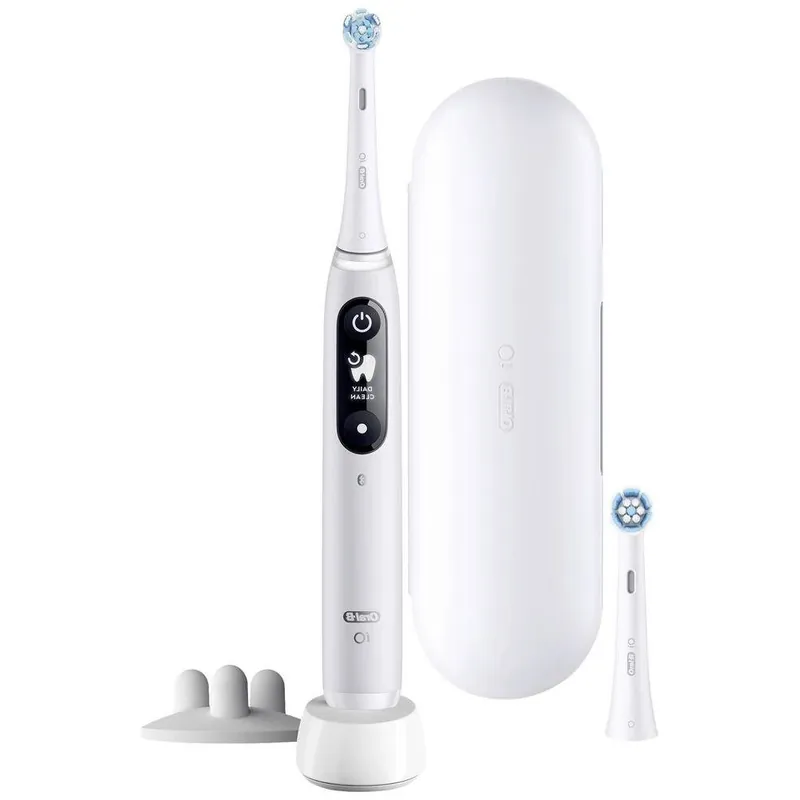 Oral-B iO 6S Voksen vibrerende tannbørste Grå, Hvit