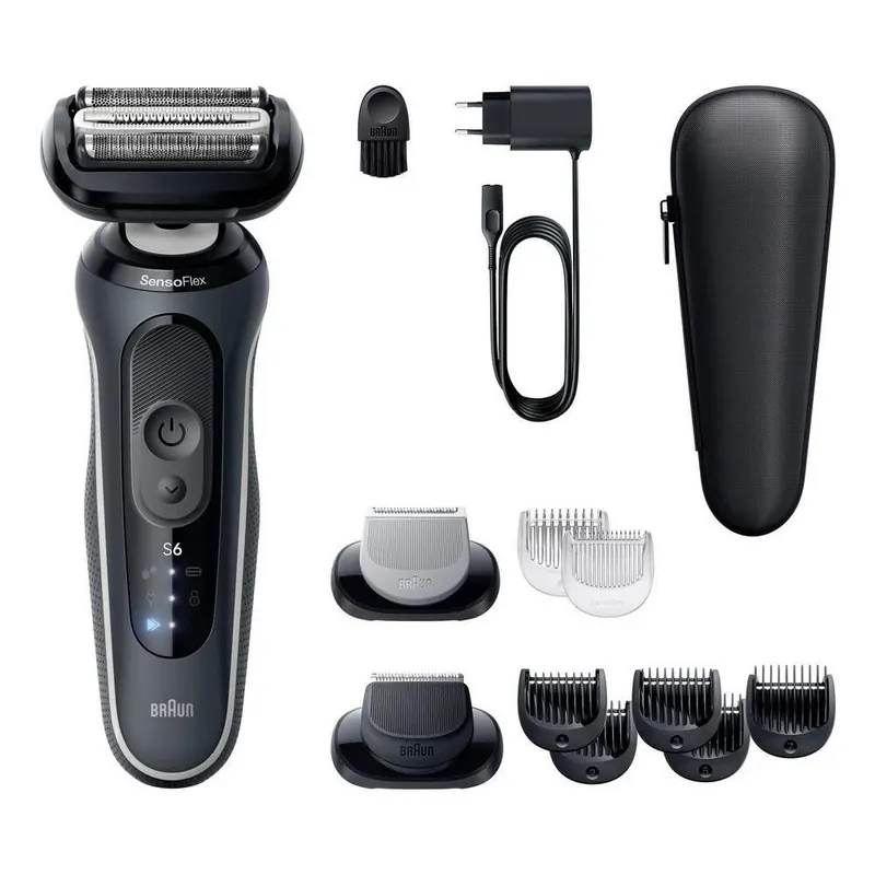 Braun Series 6 62-G1650s Foliebarbermaskin Trimmer Svart