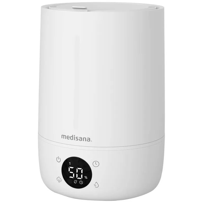 Medisana AH 663 luftfukter Ultrasonic 4.5 L svart, hvit 25 W -