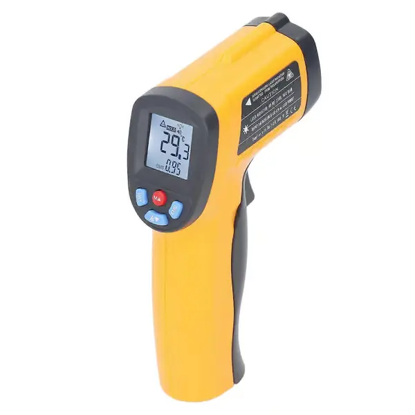 Infrarødt Termometer Pistol Høy Nøyaktighet Digital Håndholdt Matlaging Industriell Varme Temperatur Måleverktøy