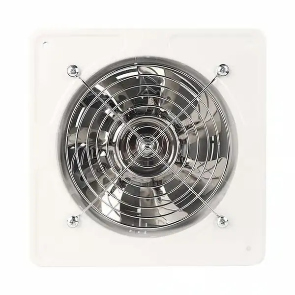6 " Luftavtrekksvifte, 150 mm borehulldiameter, 40W luftavtrekker, veggmontert avtrekksvifte (hvit)