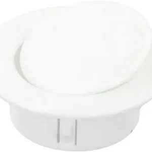 AC-rør og -systemer Trim Cap Kanaler Innendørs - Vegghulldeksel for Rørleggerarbeid Ventilasjon Dekorativ Beskyttende Ventil HVAC PVC Vannbruk (70m...