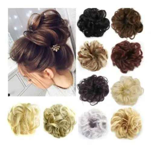 Hair Extension Scrunchie / Donut - Multiple Colors Nr - 22