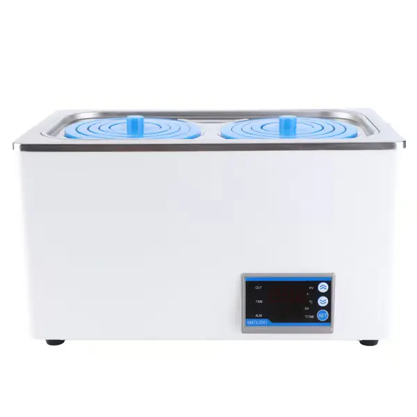 Digital termostatisk vannbadvarmer konstant temperatur 7L laboratorieutstyr 1 kammer med 2 åpninger EU-plugg 220V