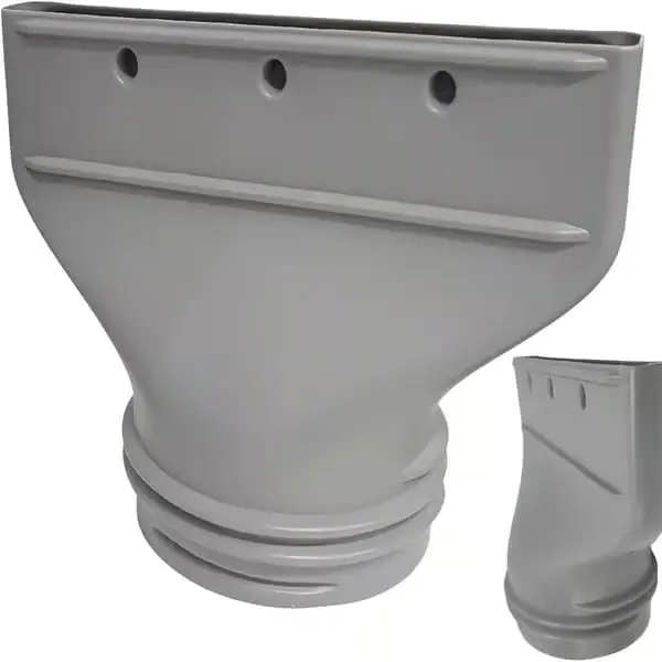 Vindusadapter for klimaanlegg, flat slangeadapter for 130mm/150mm diameter eksosslange klimaanlegg vindu, eksosporttilkobling