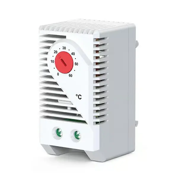 Temperaturregulator Mekanisk Bryter NO NC 0-60 Skap Termostat og Fuktighetskontroll AC 250
