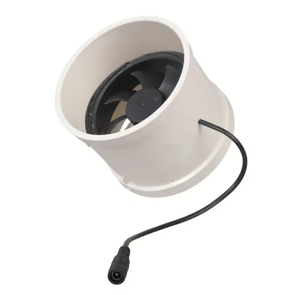 110 mm 12 V ventilasjonsvifte Lav støy 39 dB 3600 o/min for innendørs luftsirkulasjon