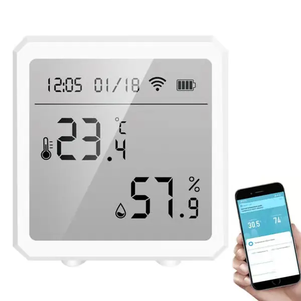 WiFi termometer og hygrometer med APP smarthus-FX- 84