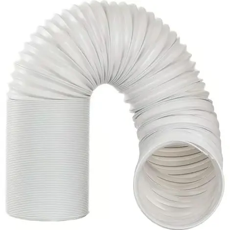 2m lang fleksibel PVC ventilasjonsslange for bærbare klimaanlegg, benkeplateinstallasjon, 13cm diameter