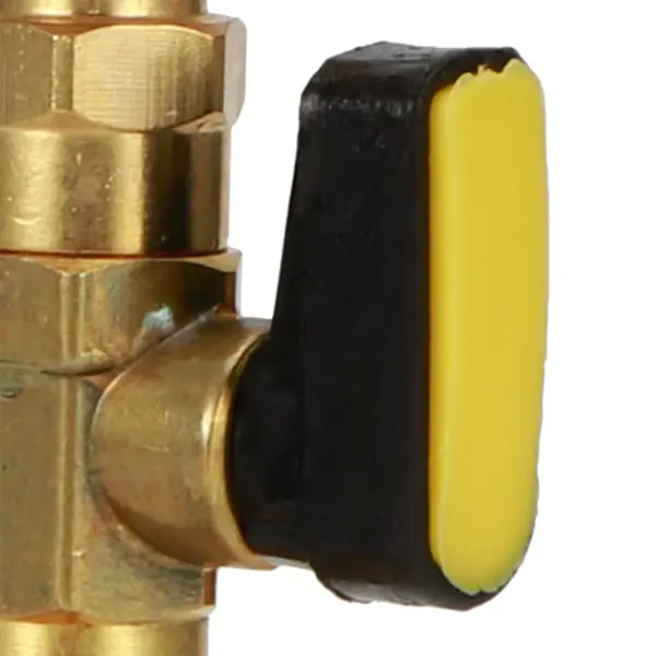 Kuleventil Kvart Omdreining Kjernefjernerinstallatør med Funksjonalitet Uten Gasstap, Kompatibel R22 R410 R12 R407 R404 R32, Egnet for HVAC Luft