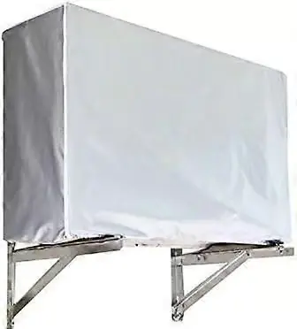 80*32*56cm Vinter Anti-snø Vanntett Støvtett Utendørs Vindus AC-enhet Mini Split System Klimaanlegg Deksel