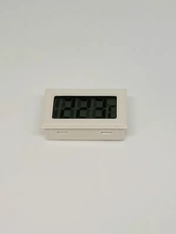 Digitalt kjøleskapstermometer - Innendørstermometer - Hvit