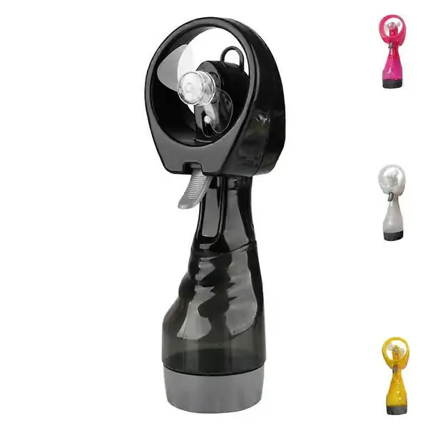 Håndholdte tåkefans Personlig kjølefan Mini spray kjølefan for strandreiser fotturer camping innendørs utendørs 2 stk (d-)