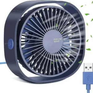 USB liten vifte (blå)