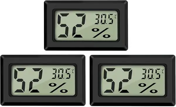 Mini Digital LCD Termometer Hygrometer Temperatur Fuktighet -50~