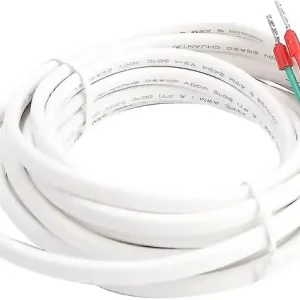 Gulvtemperatursensor, gulvvarmesensor temperatursonde, 3 meter gulvtemperatursensor sonde kabel gulvvarme termostat tilbehør