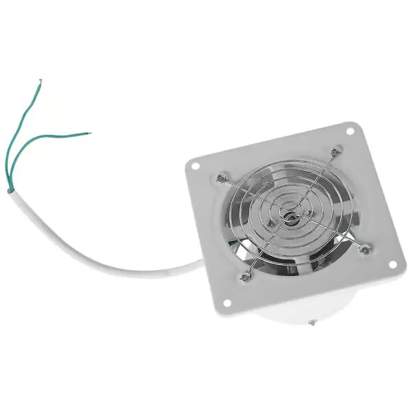 4 Tommer 20w Høyhastighets Avtrekksvifte Toalettsett Baderom Hengende Ow Glass S