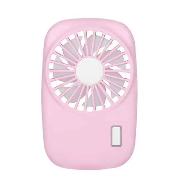 JZSH Bærbar Vifte - Mini USB Bærbar Vifte, Rosa - Justerbar Hastighet, Ideell for Kvinner og Barn