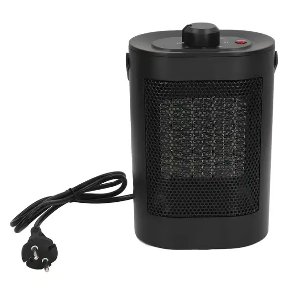 Keramisk vifteovn elektrisk 1500W 3 moduser lav støy overopphetingsbeskyttelse for hjemmerom EU-plugg 220-250V