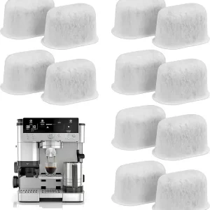 12x Aktivt kullfilter for Ninja kaffemaskiner