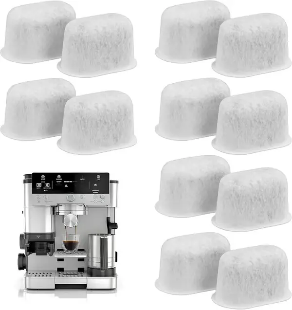 12x Aktivt kullfilter for Ninja kaffemaskiner