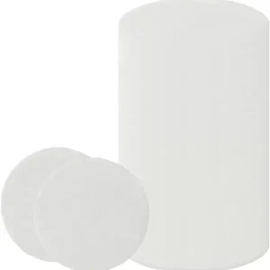 Kaffepapirfilter for espressomaskin, 100 stk ublekede espressofilterpuckskjerm Portafilterpapir Kompatibel 58mm 58mm