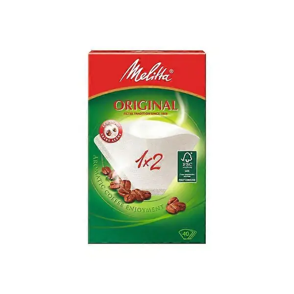 Kaffefilter for traktekaffe (amerikansk stil) 1 x 2 - 40 filtre A