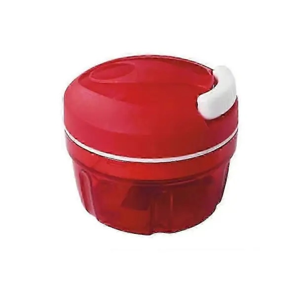Tupperware Chef Turbo Chef Rød Kompatibel med D158 Løkhakker Speedy Boy Løkskjærer 2025 Ny 0619