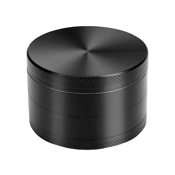 Kvern Metall Urtekvern 1.6/2.5 tommer Krydderkvern Bærbar Kryddermikser for Kverning av Tørkede Chilipepper Black 63mm