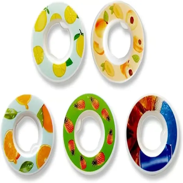 5 Smakspoder for Air Water Bottle, 0 Sukker Smak Frukt Smakspoder Fruktduftende Smakspoder, Kompatible med Air Water Bottle