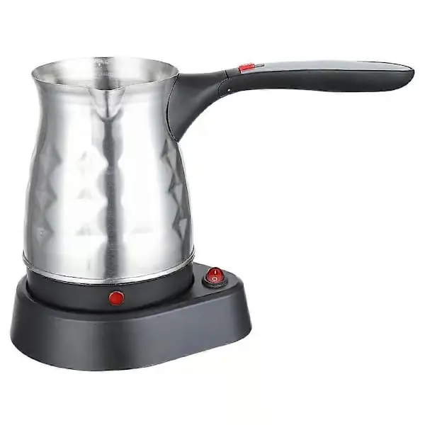 Elektrisk tyrkisk kaffemaskin, 500ml elektrisk tyrkisk kaffekanne, elektrisk tyrkisk kaffekanne, M-WELLNGS