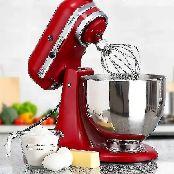 Rustfri stålbolle for 4,5-5 Quart Head Stand Mixer, for miksebolle, oppvaskmaskinsikker