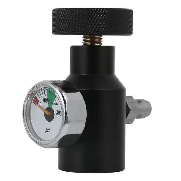 CO2 Sylinder Påfyllingsadapter Tilkoblingsregulator Tilbehør for Soda Stream 0-3000psi
