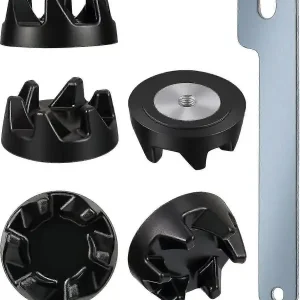 5 pakker 9704230 Blenderkobling Blender Koblingsreservedeler Med 1 Skiftenøkkel Kompatibel [DB]