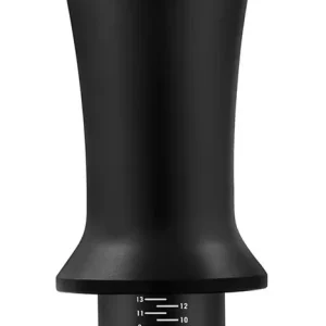 Kaffetamper, Manuell tamper, Tamper, Med kalibrert fjær, 100 % flat - Tamper i rustfritt stål