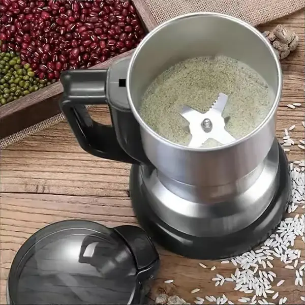 Elektrisk kaffekvern kornmøller krydderkvern elektrisk husholdnings liten pulvermalemaskin S As Shown